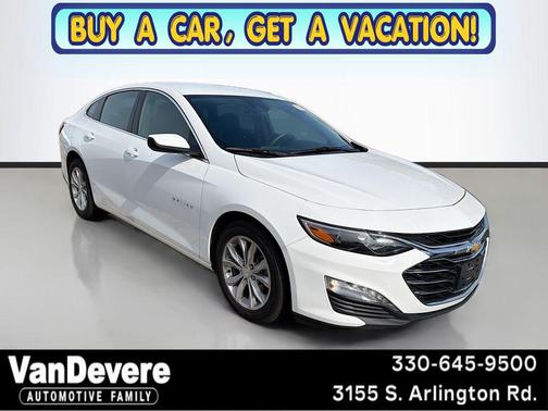 White 2024 Chevrolet Malibu LT