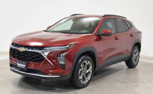 Crimson Metallic 2025 Chevrolet Trax LT