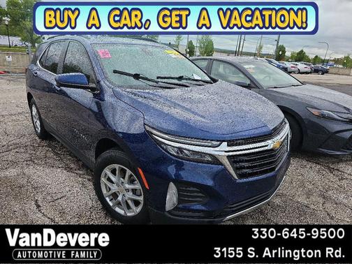 Blue Glow Metallic 2022 Chevrolet Equinox 1LT