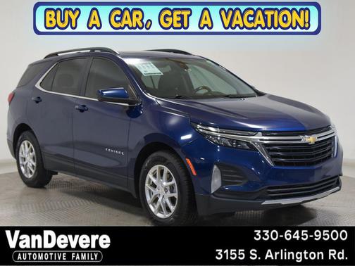 Blue Glow Metallic 2022 Chevrolet Equinox 1LT