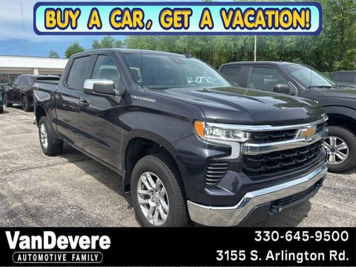 Dark Ash Metallic 2024 Chevrolet Silverado 1500 LT