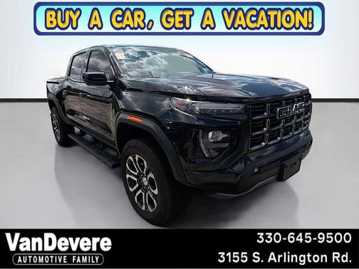 Black 2024 GMC Canyon AT4