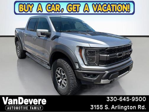 Silver Metallic 2022 Ford F-150 Raptor