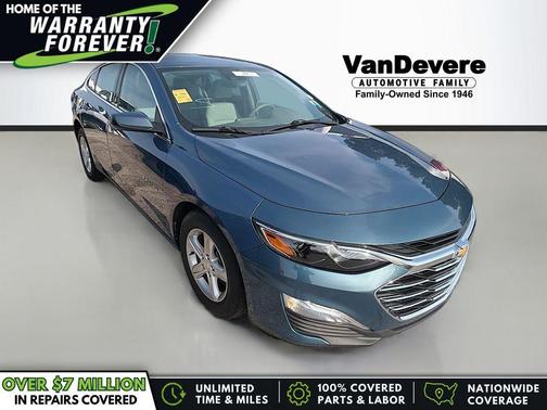Lakeshore Blue Metallic 2024 Chevrolet Malibu 1LS