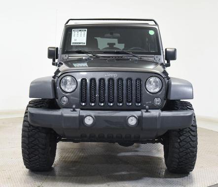 Granite Crystal Metallic Clearcoat 2018 Jeep Wrangler JK Unlimited Sport