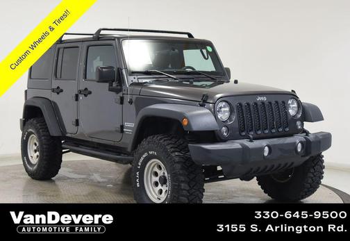 Granite Crystal Metallic Clearcoat 2018 Jeep Wrangler JK Unlimited Sport