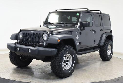 Granite Crystal Metallic Clearcoat 2018 Jeep Wrangler JK Unlimited Sport
