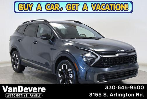 Gravity Gray 2023 Kia Sportage X-Line