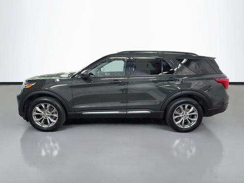 Green Metallic 2023 Ford Explorer XLT