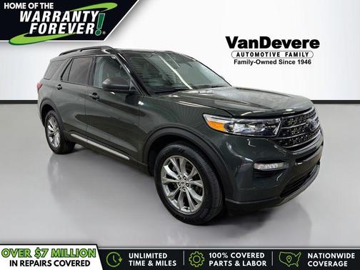 Green Metallic 2023 Ford Explorer XLT