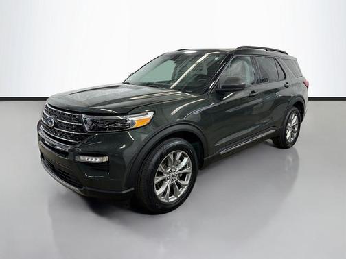 Green Metallic 2023 Ford Explorer XLT