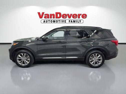 Green Metallic 2023 Ford Explorer XLT