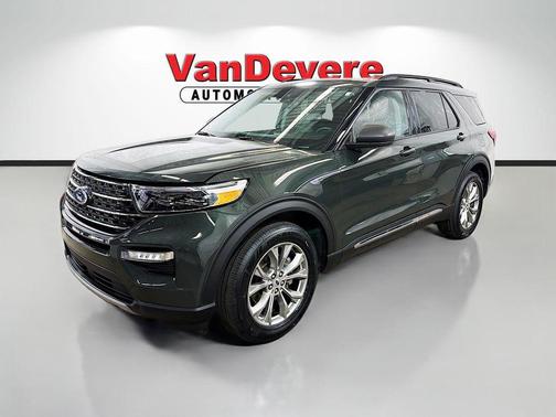 Green Metallic 2023 Ford Explorer XLT