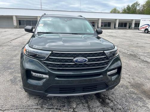 Green Metallic 2023 Ford Explorer XLT