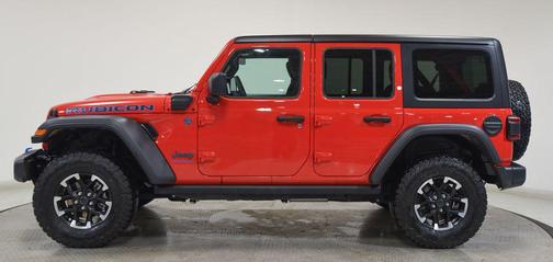Firecracker Red Clearcoat 2025 Jeep Wrangler 4xe Rubicon