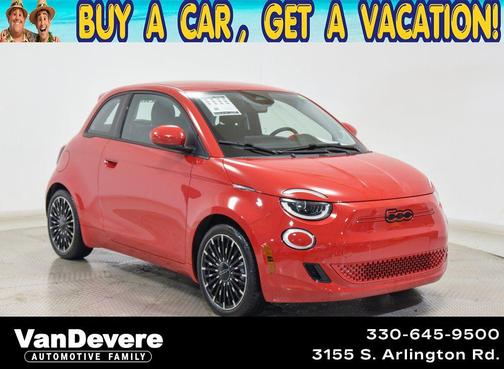 Red by (Red) 2024 FIAT 500e Battery Electric