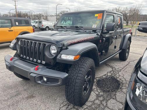 Black Clearcoat 2021 Jeep Gladiator Rubicon