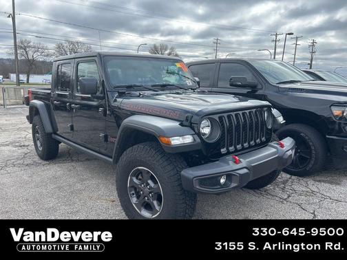 Black Clearcoat 2021 Jeep Gladiator Rubicon