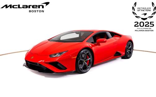 Rosso Mars Metallic 2021 Lamborghini Huracan EVO Base
