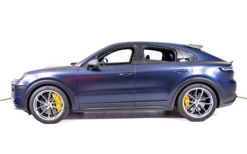 Blue Metallic 2024 Porsche Cayenne Turbo GT