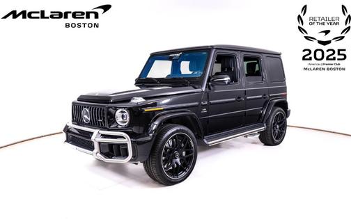 Obsidian Black Metallic 2025 Mercedes-Benz AMG G 63 4MATIC