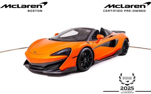 Helios Orange 2020 McLaren 600LT Spider