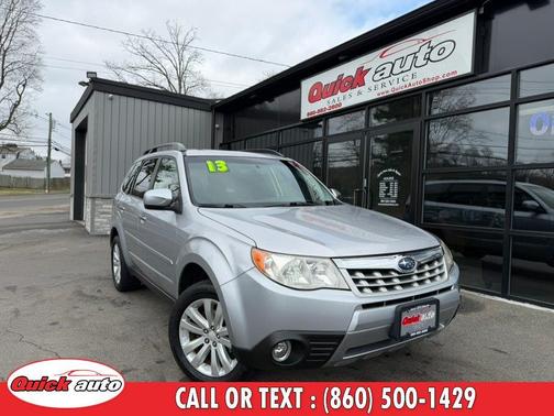 Ice Silver Metallic 2013 Subaru Forester 2.5X Premium