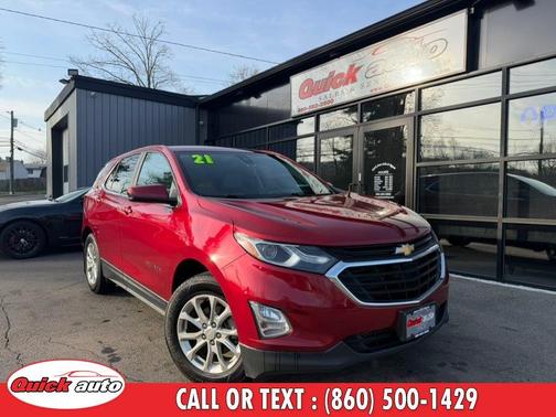 Red 2021 Chevrolet Equinox 1LT