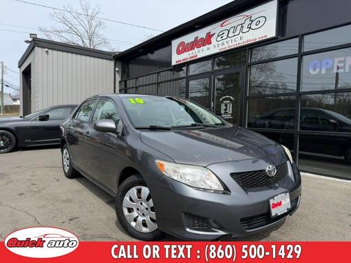 Gray 2010 Toyota Corolla LE