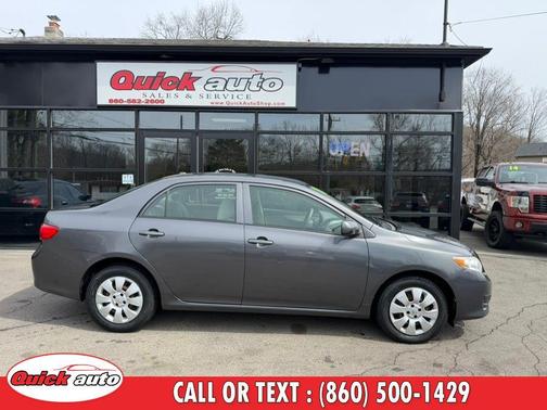 Gray 2010 Toyota Corolla LE