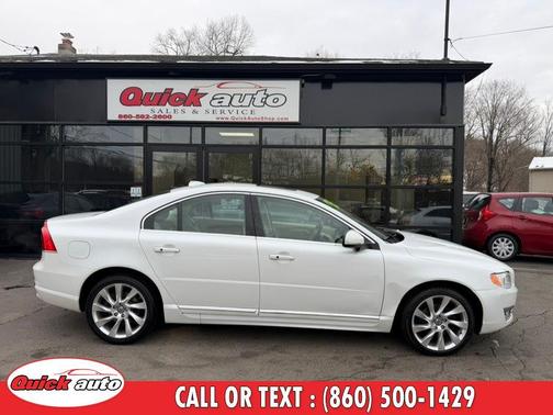 Crystal White Pearl 2015 Volvo S80 T6