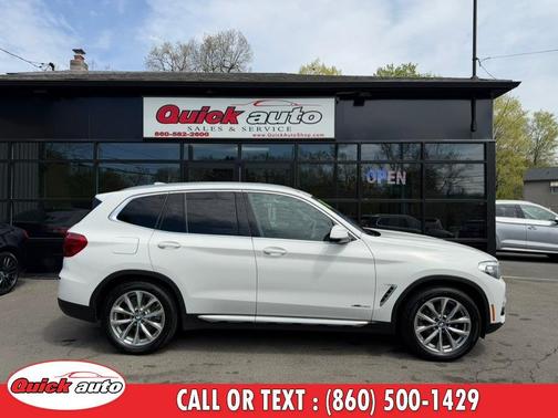 White 2018 BMW X3 xDrive30i