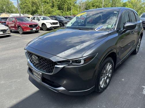 Machine Gray Metallic 2024 Mazda CX-5 Premium Plus