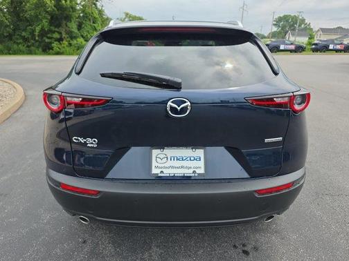 Deep Crystal Blue Mica 2026 Mazda CX-30 Premium Package
