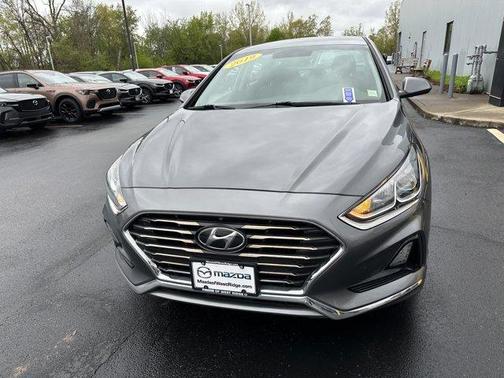 Machine Gray 2019 Hyundai SONATA SE
