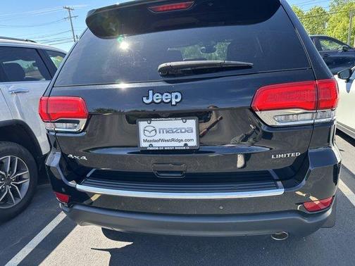 Diamond Black 2017 Jeep Grand Cherokee Limited