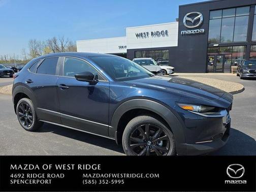 Deep Crystal Blue Mica 2026 Mazda CX-30 Select