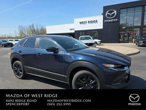 Deep Crystal Blue Mica 2026 Mazda CX-30 Select