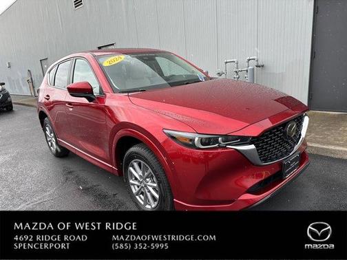 Soul Red Crystal Metallic 2024 Mazda CX-5 Preferred