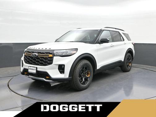 STAR WHITE MET TRI-COAT 2026 Ford Explorer Tremor