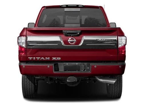 Pearl White 2018 Nissan Titan XD Platinum Reserve