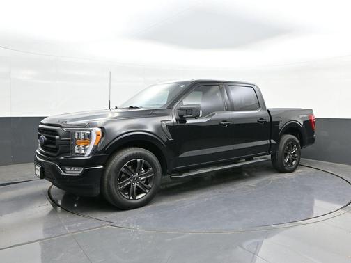 AGATE BLACK METALLIC 2022 Ford F-150 XLT