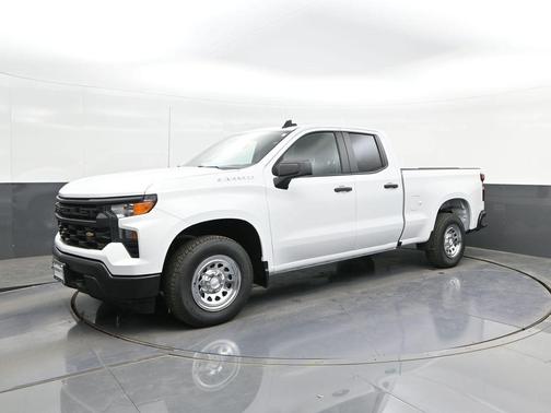 Summit White 2025 Chevrolet Silverado 1500 WT