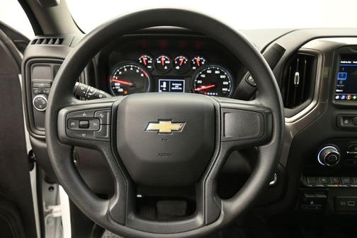 Summit White 2025 Chevrolet Silverado 1500 WT