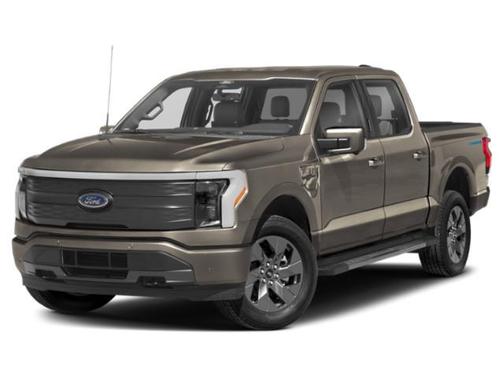 STONE GRAY METALLIC 2023 Ford F-150 Lightning LARIAT