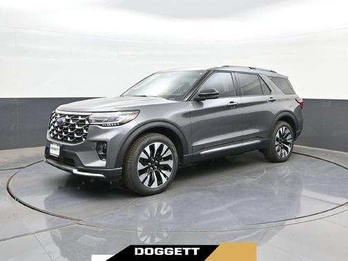 Carbonized Gray Metallic 2026 Ford Explorer Platinum