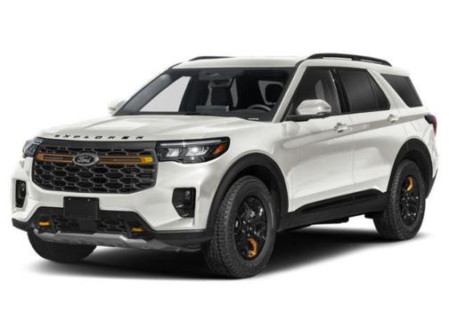 STAR WHITE MET TRI-COAT 2026 Ford Explorer Tremor