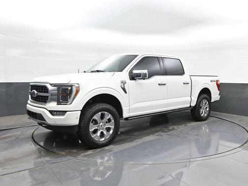 Star White Metallic Tri-Coat 2022 Ford F-150 Platinum
