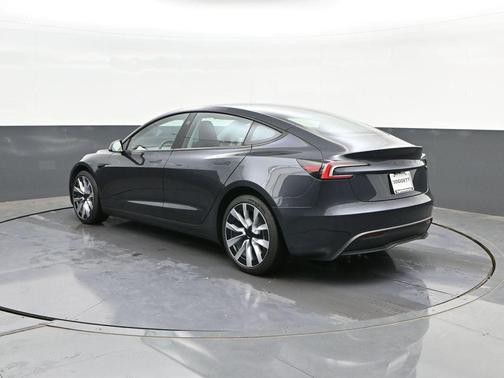 Stealth Grey 2025 Tesla Model 3 Long Range