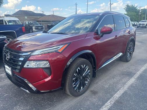Scarlet Ember Tintcoat 2024 Nissan Rogue Platinum